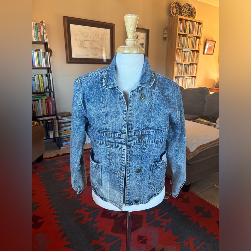 acid wash jean jacket